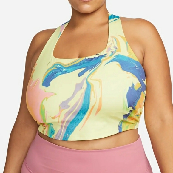 Nike XXL Dri-FIT Cropped Marbled Tank - Picture 1 of 10